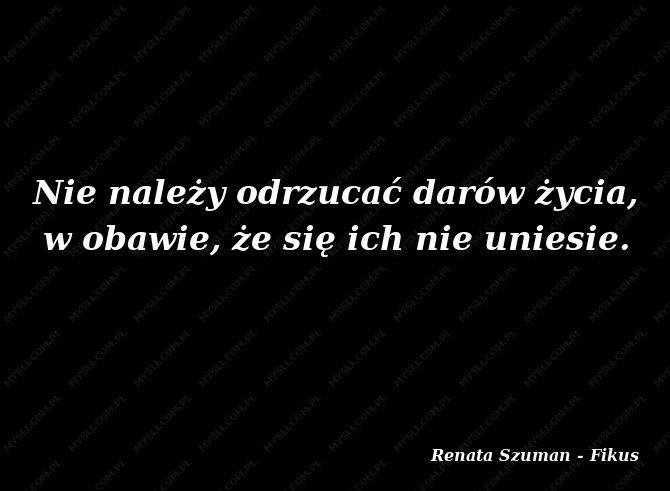 Renata Szuman - Fikus