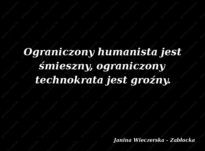 Janina Wieczerska - Zabłocka