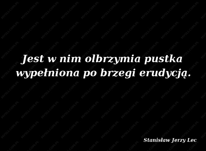 Stanisław Jerzy Lec