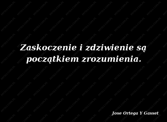 Jose Ortega Y Gasset