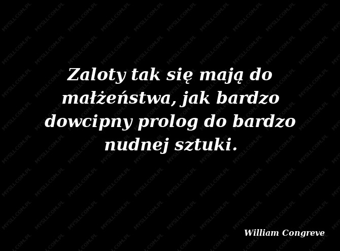 William Congreve
