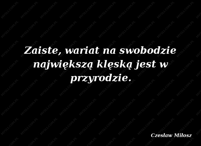 Czesław Miłosz
