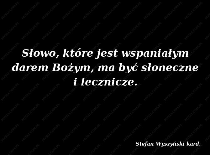 Stefan Wyszyński kard.
