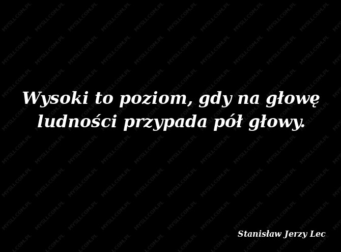 Stanisław Jerzy Lec