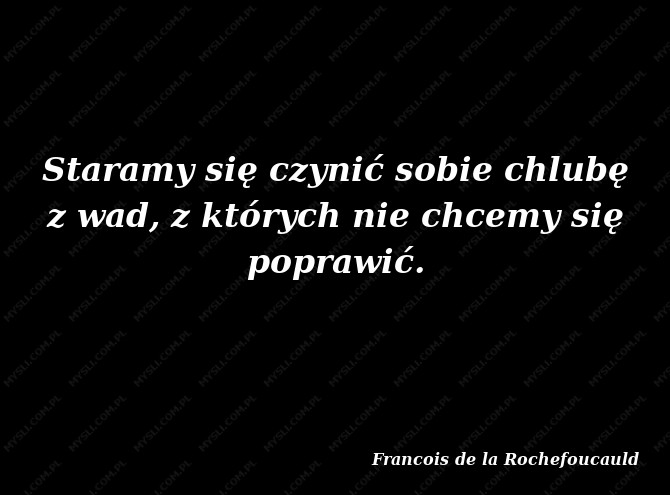 Francois de la Rochefoucauld