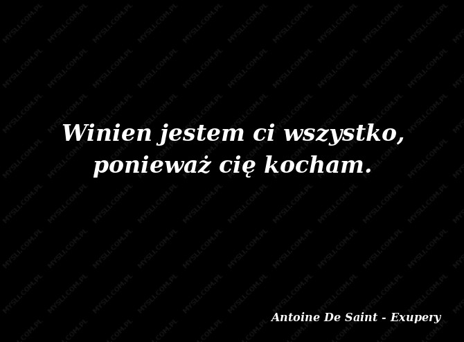 Antoine De Saint - Exupery