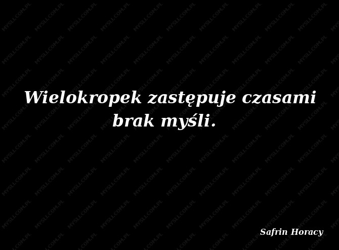 Safrin Horacy