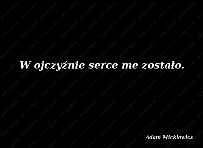 Adam Mickiewicz