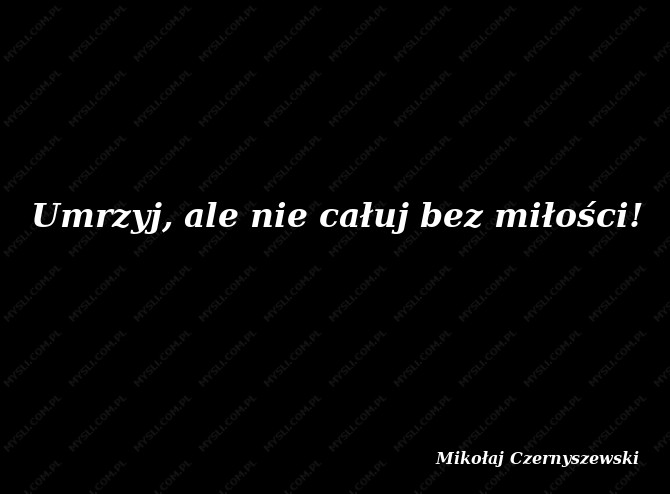 Mikołaj Czernyszewski