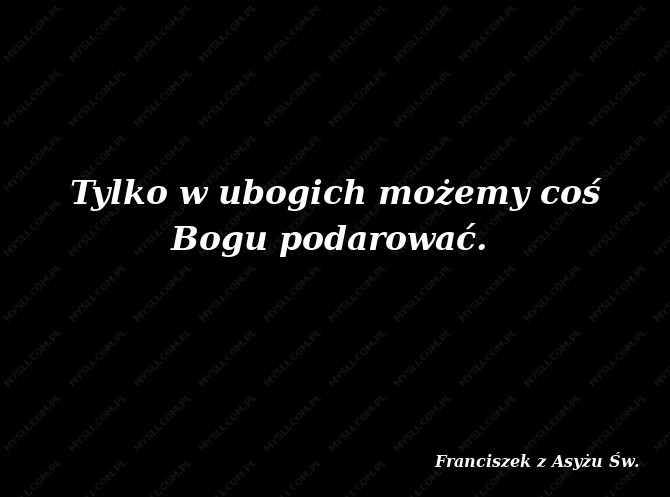 Franciszek z Asyżu Św.