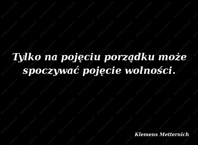 Klemens Metternich