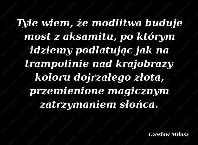 Czesław Miłosz