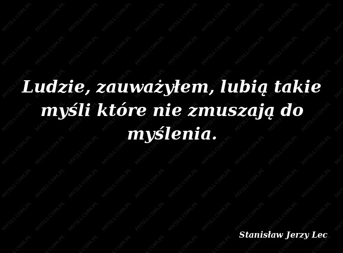 Stanisław Jerzy Lec