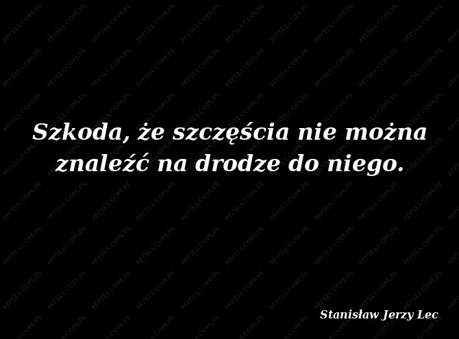 Stanisław Jerzy Lec