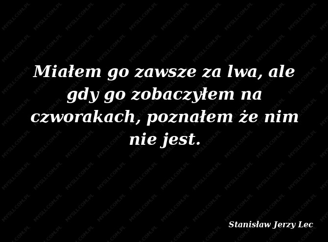 Stanisław Jerzy Lec