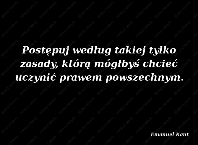 Emanuel Kant