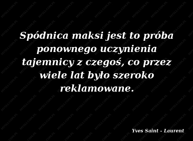 Yves Saint - Laurent