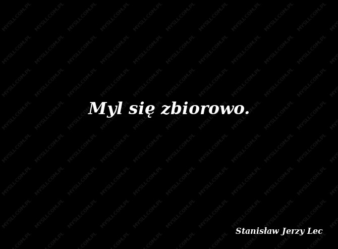 Stanisław Jerzy Lec