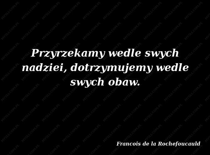 Francois de la Rochefoucauld