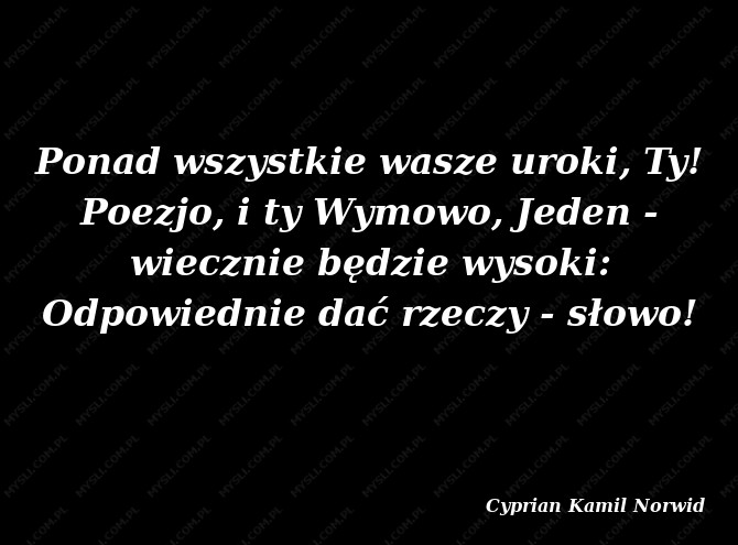 Cyprian Kamil Norwid