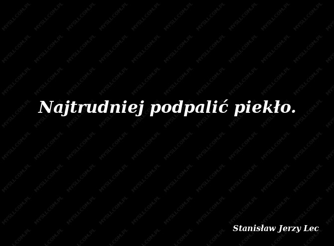 Stanisław Jerzy Lec