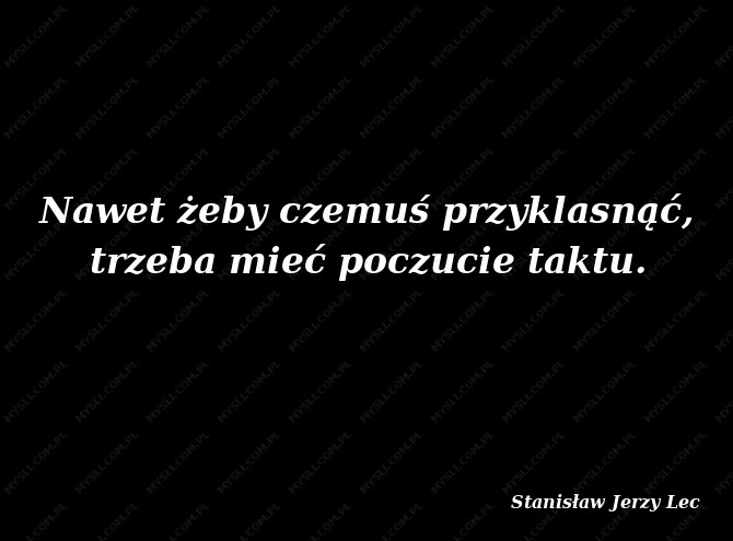 Stanisław Jerzy Lec