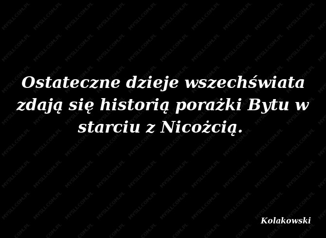 Kolakowski