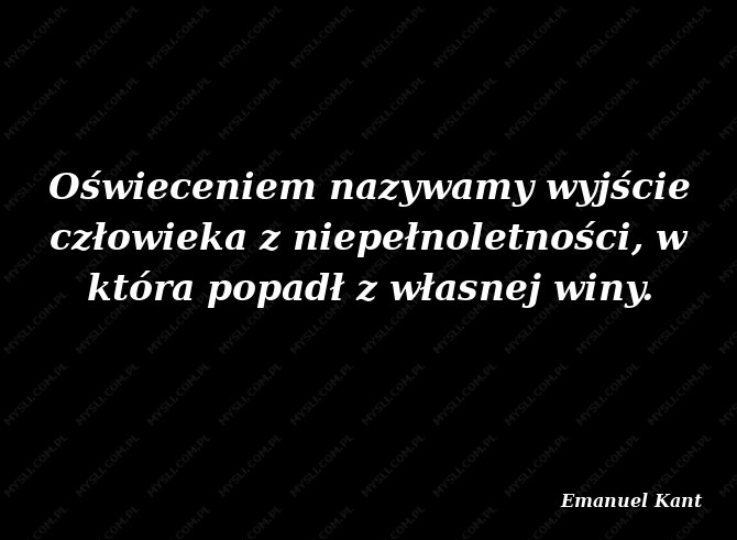 Emanuel Kant
