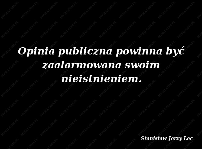 Stanisław Jerzy Lec