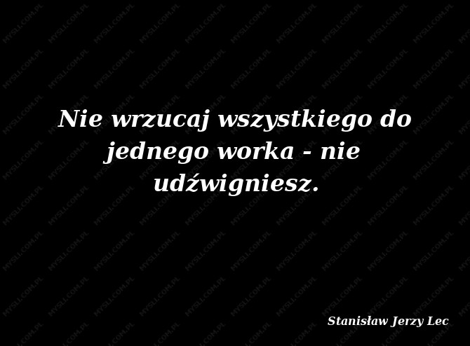 Stanisław Jerzy Lec