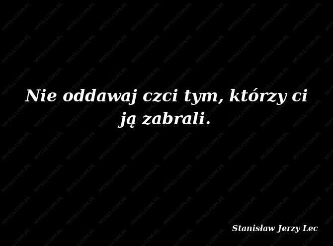 Stanisław Jerzy Lec